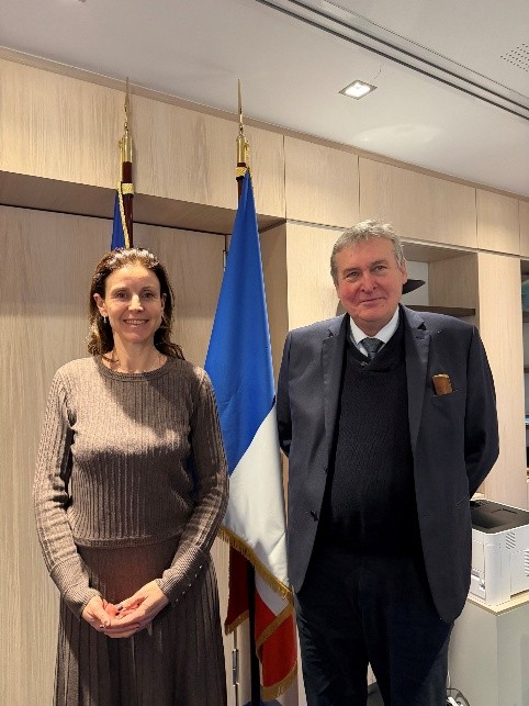 Rencontre, le lundi 12 janvier dernier, de M. Jean-Luc LOUBET, Président de la Fédération Paralysie Cérébrale France avec Mme la Ministre déléguée chargée de l’Autonomie et des Personnes handicapées